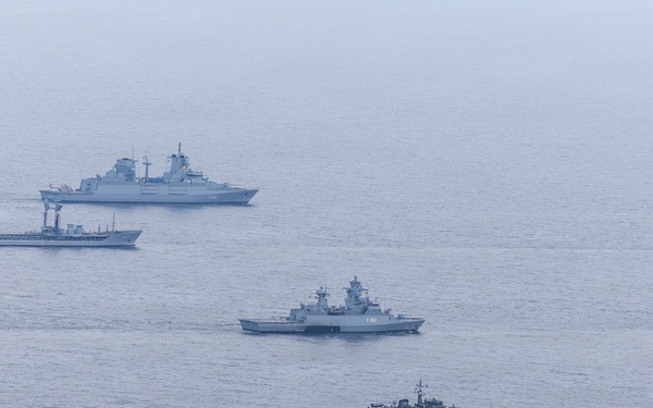 BALTOPS 26 Ships Sail in Formation