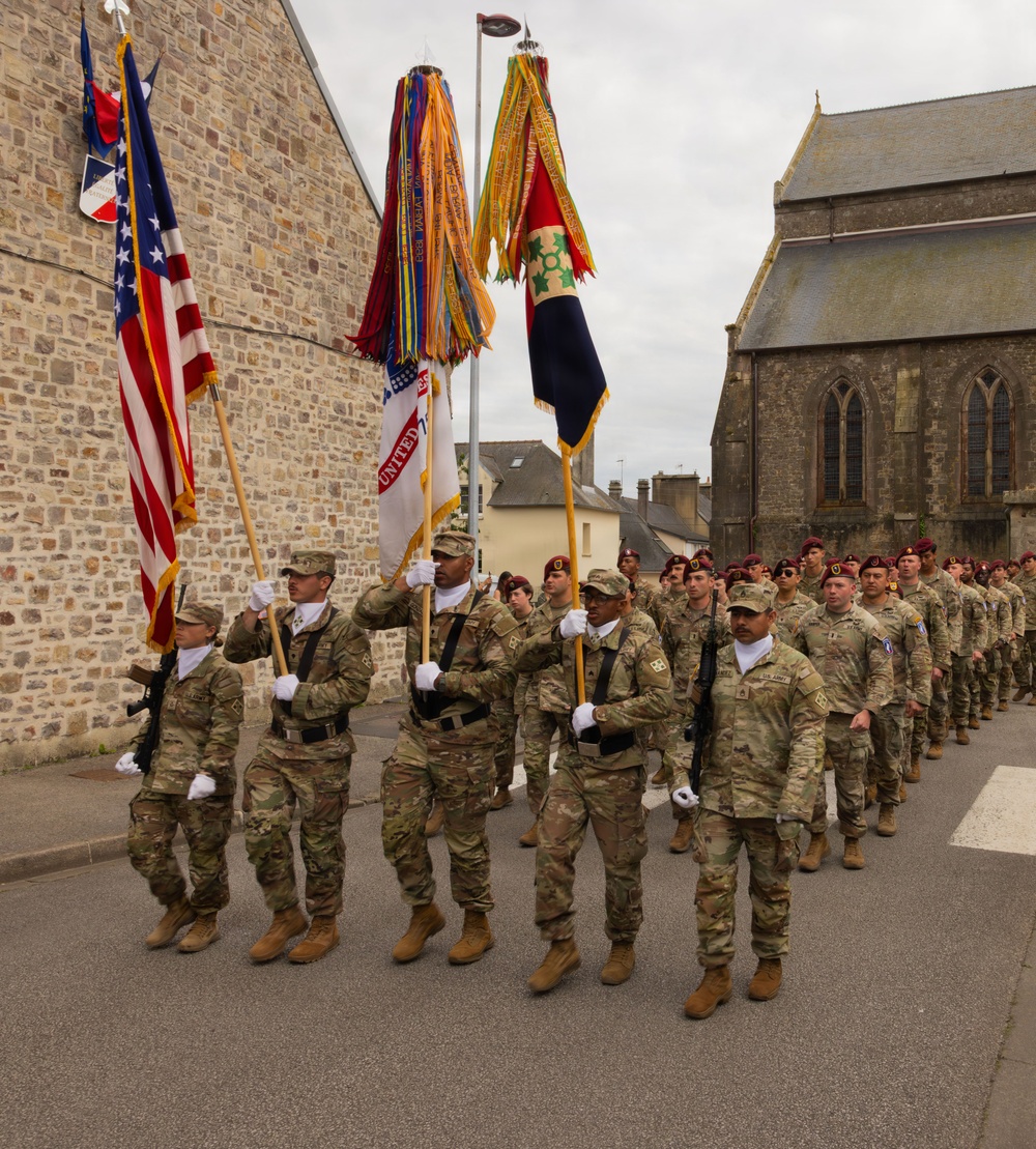 4ID Stele Ceremony 82nd D-Day Anniversary