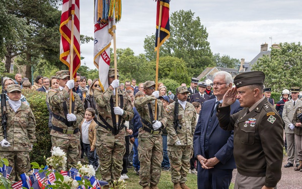 4ID Stele Ceremony 82nd D-Day Anniversary