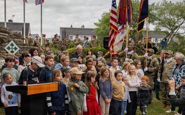 4ID Stele Ceremony 82nd D-Day Anniversary