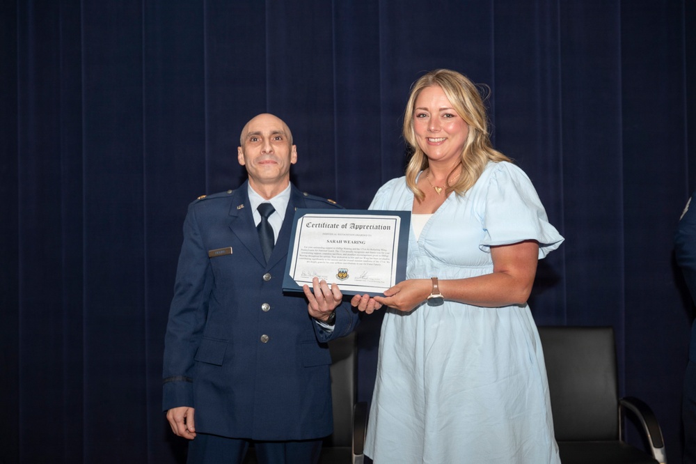 Senior Master Sgt. Eric Wearing Retirement Ceremony