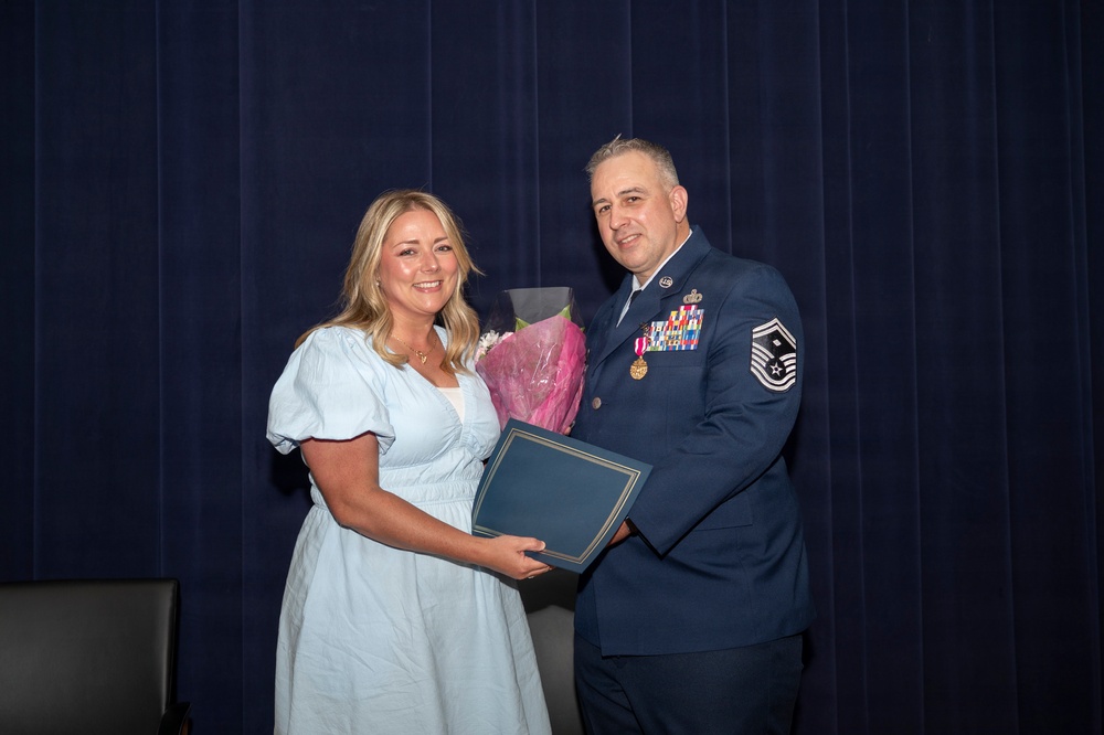 Senior Master Sgt. Eric Wearing Retirement Ceremony