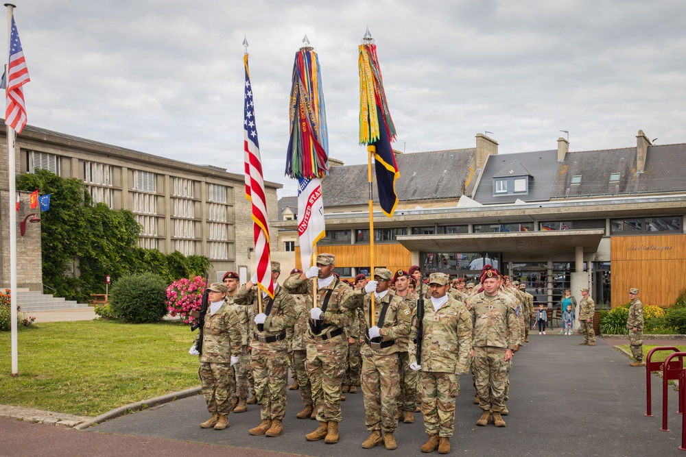 4ID Stele Ceremony 82nd D-Day Anniversary