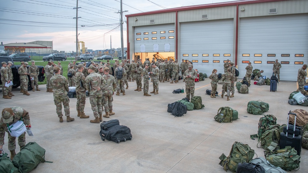 138th Fighter Wing Tests Combat Readiness at Camp Gruber