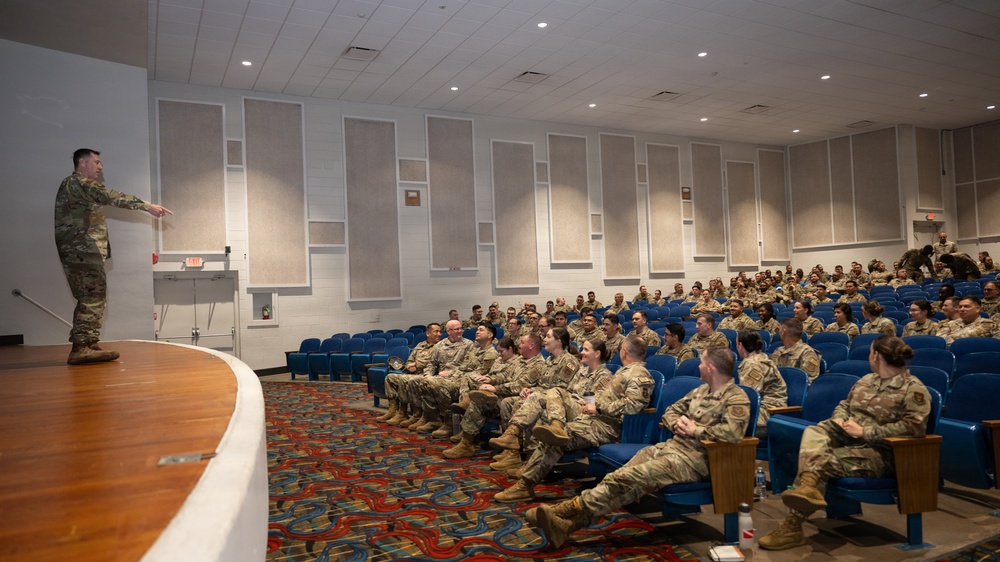 302d Mission Support Group holds All-Call