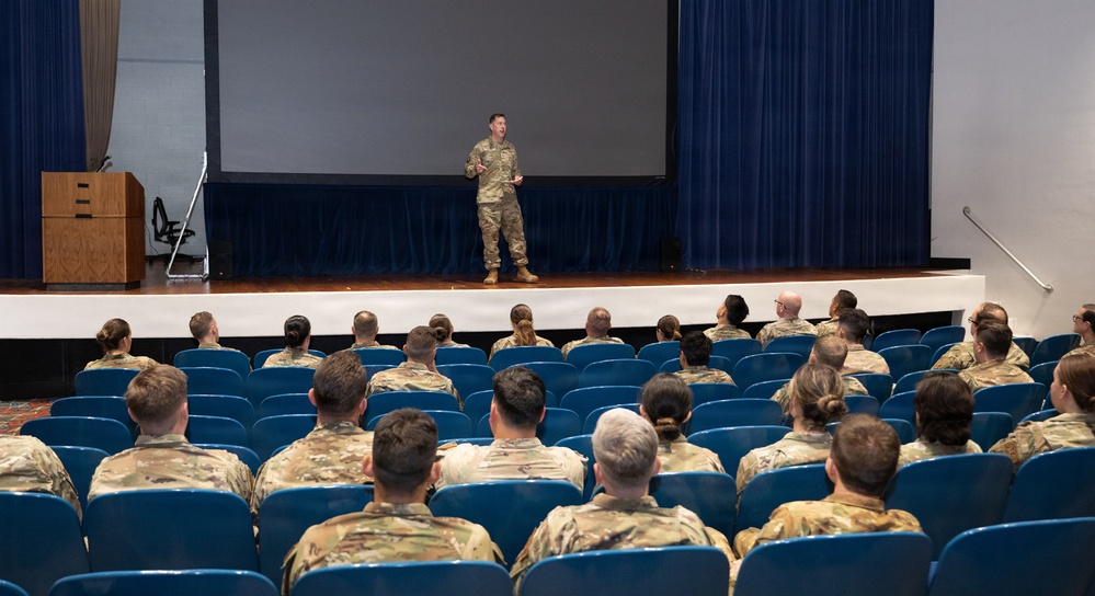 302d Mission Support Group holds All-Call