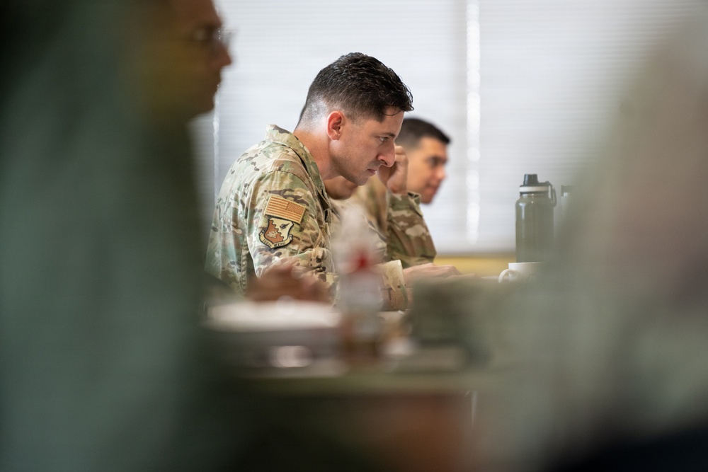 156th Wing Hurricane response tabletop exercise