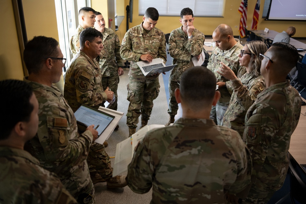 156th Wing Hurricane response tabletop exercise