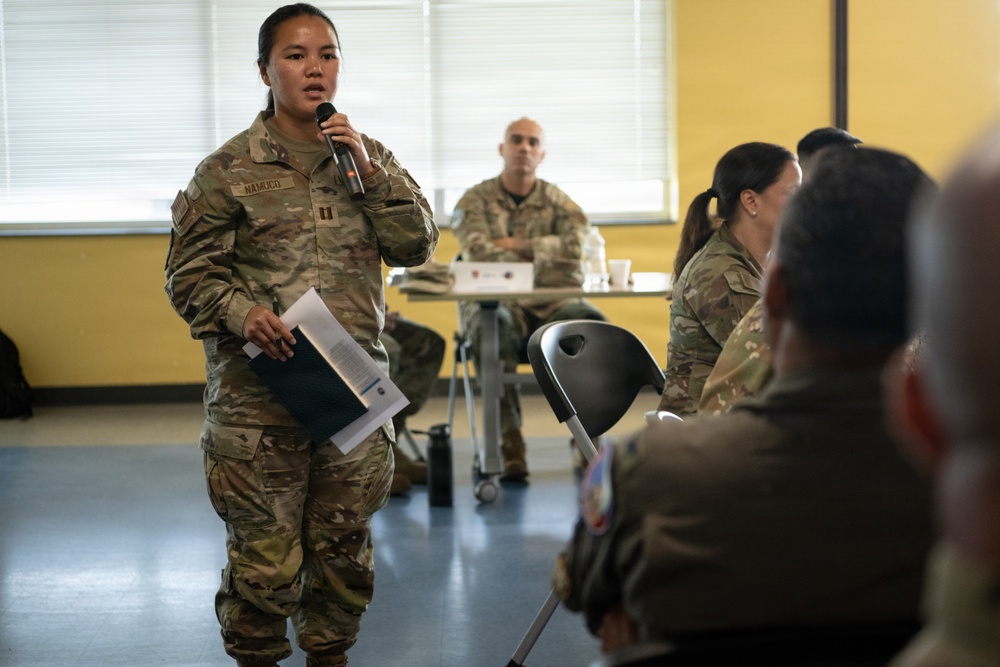 156th Wing Hurricane response tabletop exercise
