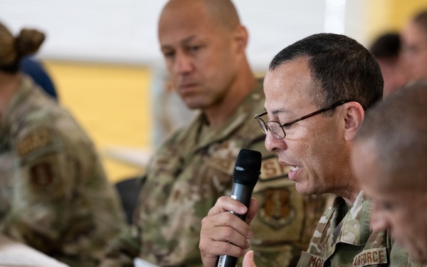 156th Wing Hurricane response tabletop exercise