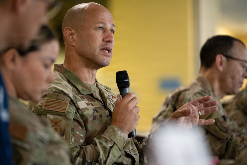 156th Wing Hurricane response tabletop exercise