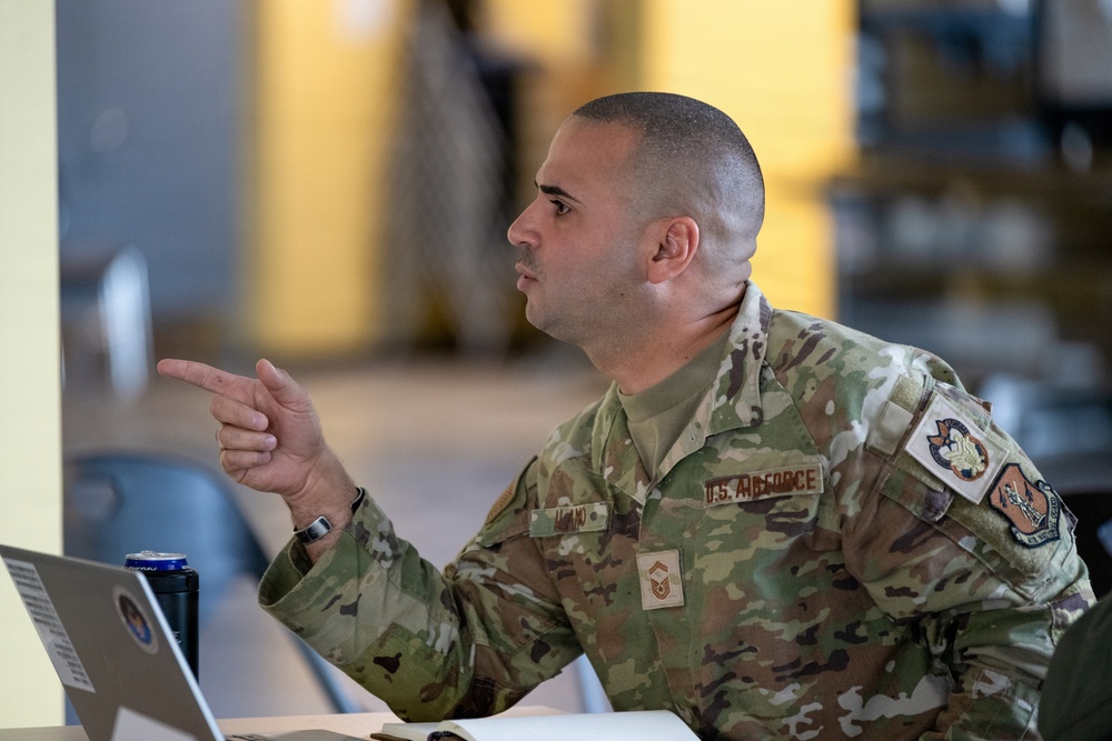 156th Wing Hurricane response tabletop exercise