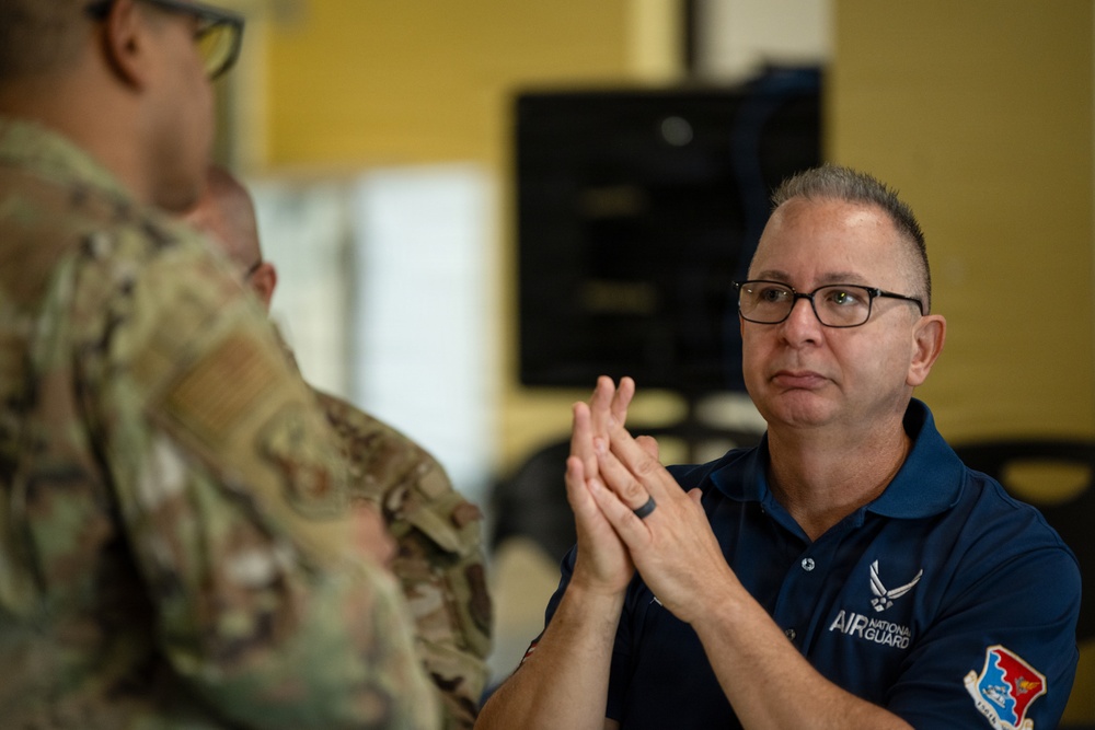 156th Wing Hurricane response tabletop exercise