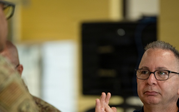 156th Wing Hurricane response tabletop exercise
