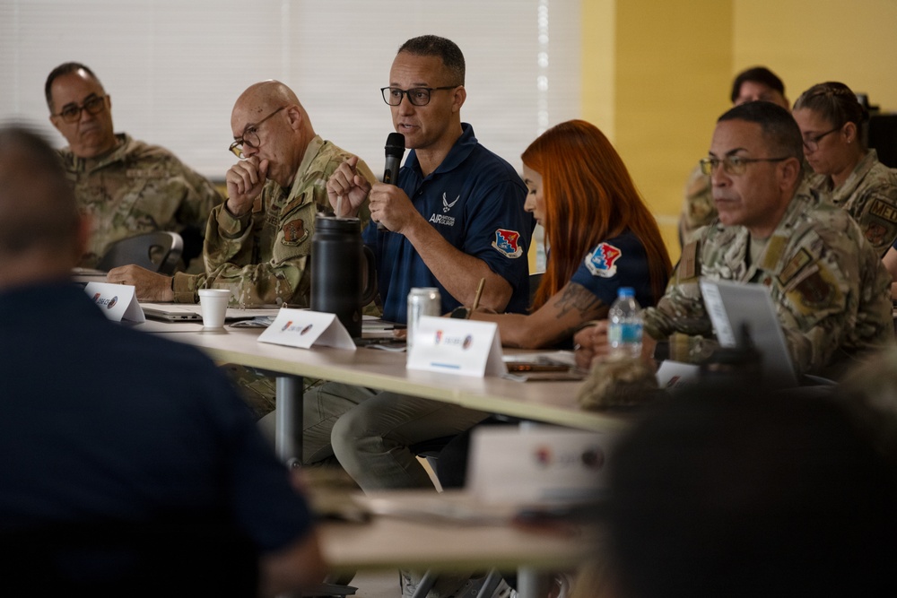 156th Wing Hurricane response tabletop exercise