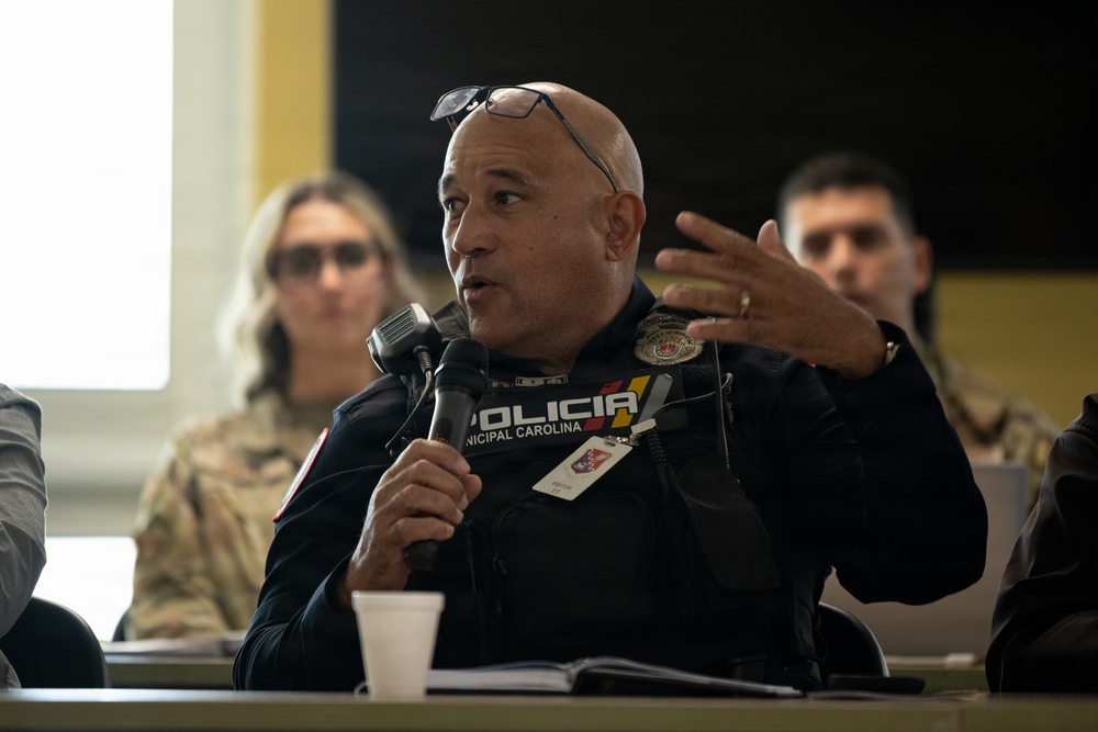 156th Wing Hurricane response tabletop exercise