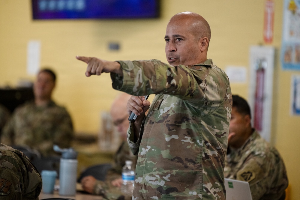 156th Wing Hurricane response tabletop exercise