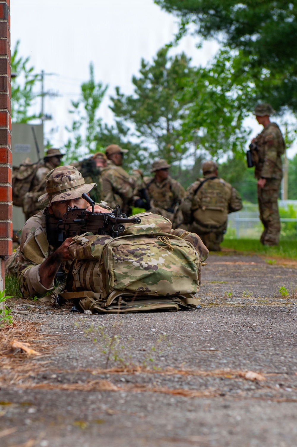 101st Security Forces Squadron Air Base Ground Defense Training
