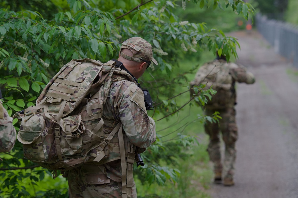 101st Security Forces Squadron Air Base Ground Defense Training