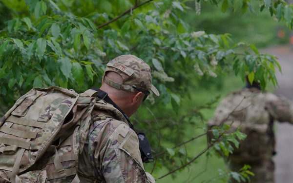 101st Security Forces Squadron Air Base Ground Defense Training