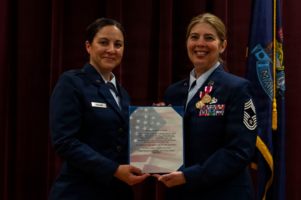 Chief Master Sgt. Pelkey Retirement