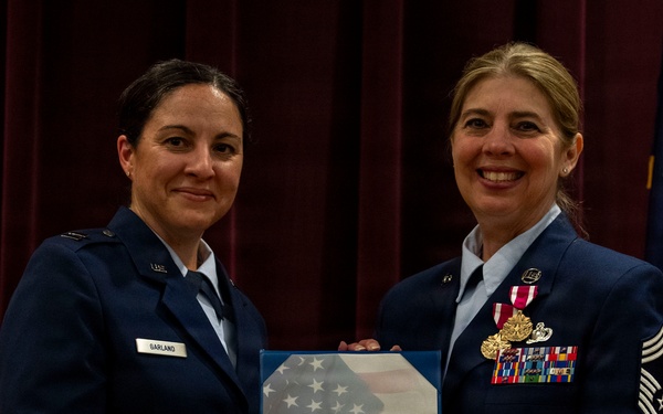 Chief Master Sgt. Pelkey Retirement
