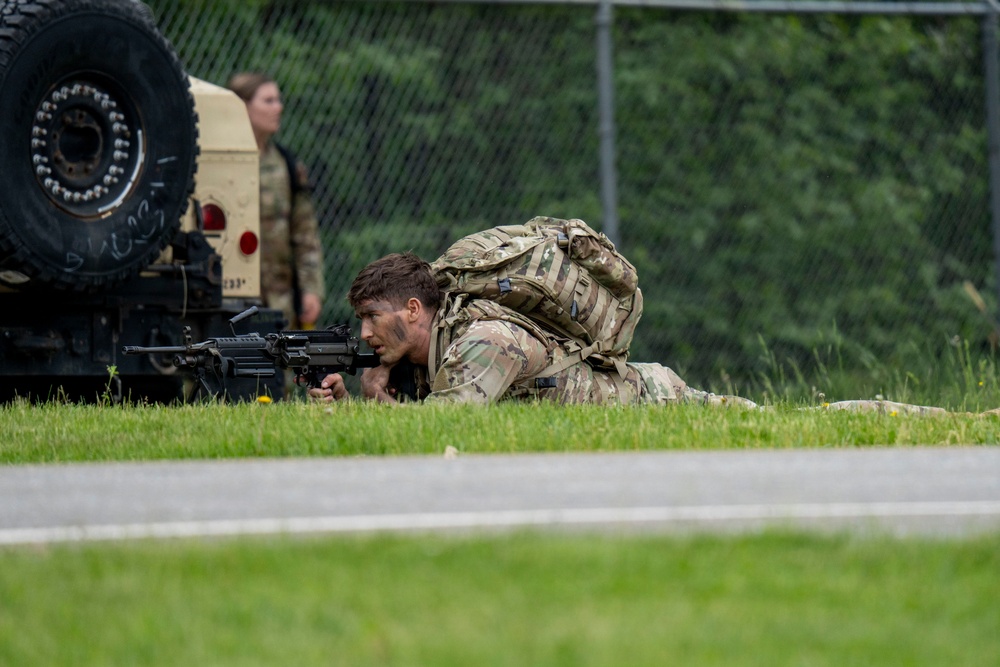 101st Security Forces Squadron Air Base Ground Defense Training