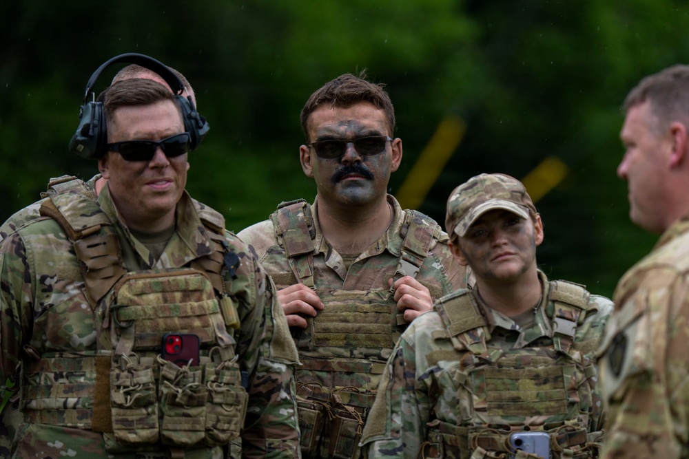 101st Security Forces Squadron Air Base Ground Defense Training