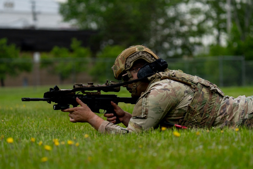 101st Security Forces Squadron Air Base Ground Defense Training