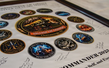 241st Engineering Installation Squadron Bids Farewell to Their Commander