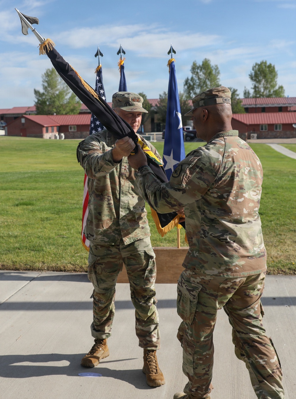 The Utah Army National Guard welcomes a new Assistant Adjutant General during Change of Command Ceremony