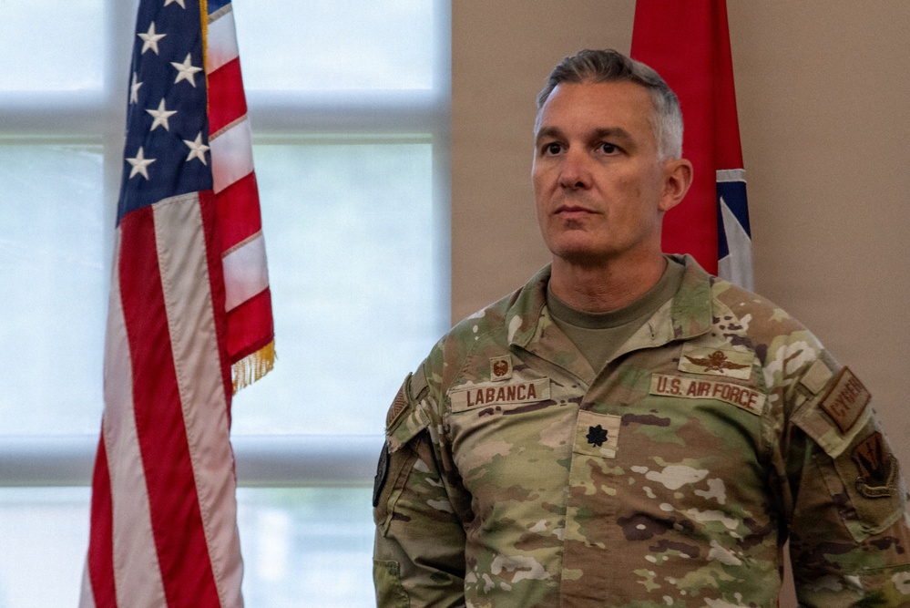 241st Engineering Installation Squadron Bids Farewell to Their Commander