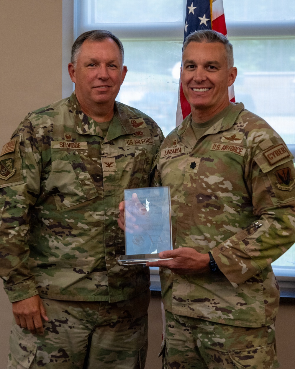 241st Engineering Installation Squadron Bids Farewell to Their Commander