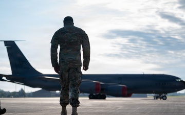 914th Air Refueling Wing Airmen conduct FOD walk