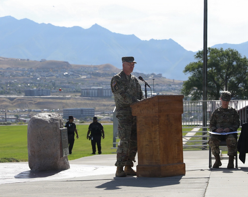 The Utah Army National Guard welcomes a new Assistant Adjutant General during Change of Command Ceremony