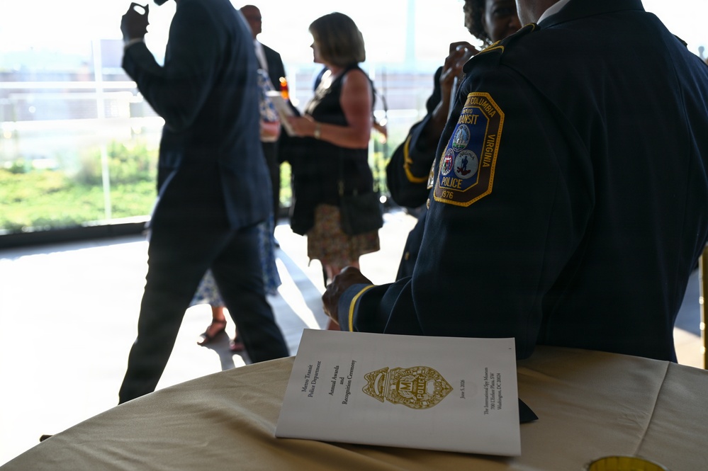 West Virginia Guardsmen recognized at Metro Transit Police Department Awards Ceremony