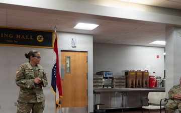 Master Sgt. Clifton Scroggins retires