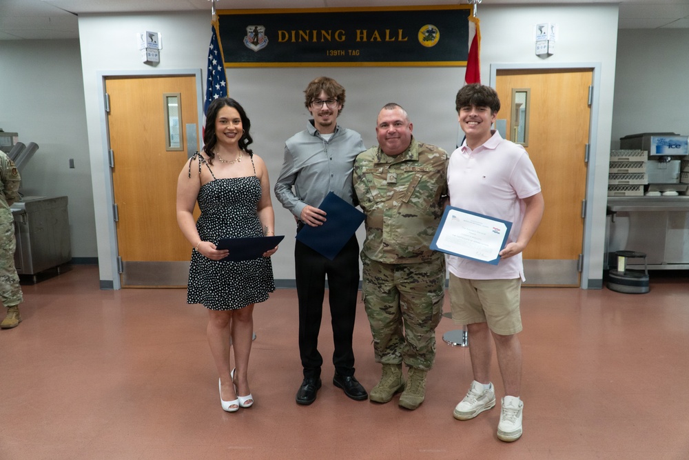 Master Sgt. Clifton Scroggins retires