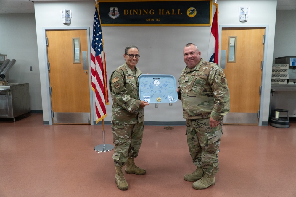 Master Sgt. Clifton Scroggins retires
