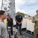 USS Lake Erie hosts a ship tour inviting local communities in Panama