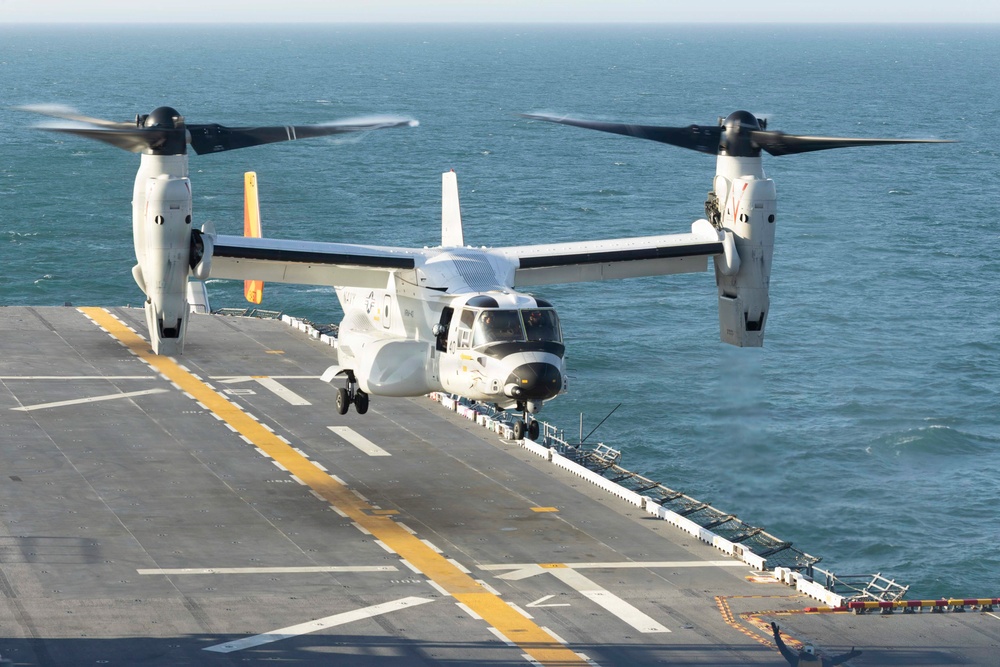 USS Kearsarge Conducts Flight Deck Operations