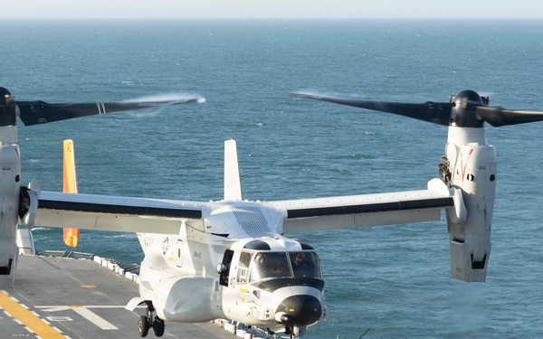 USS Kearsarge Conducts Flight Deck Operations