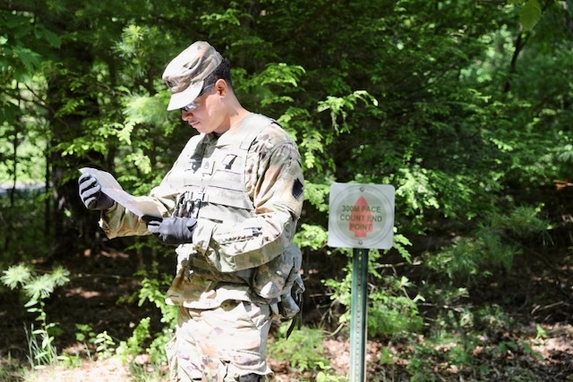 HHC land nav training