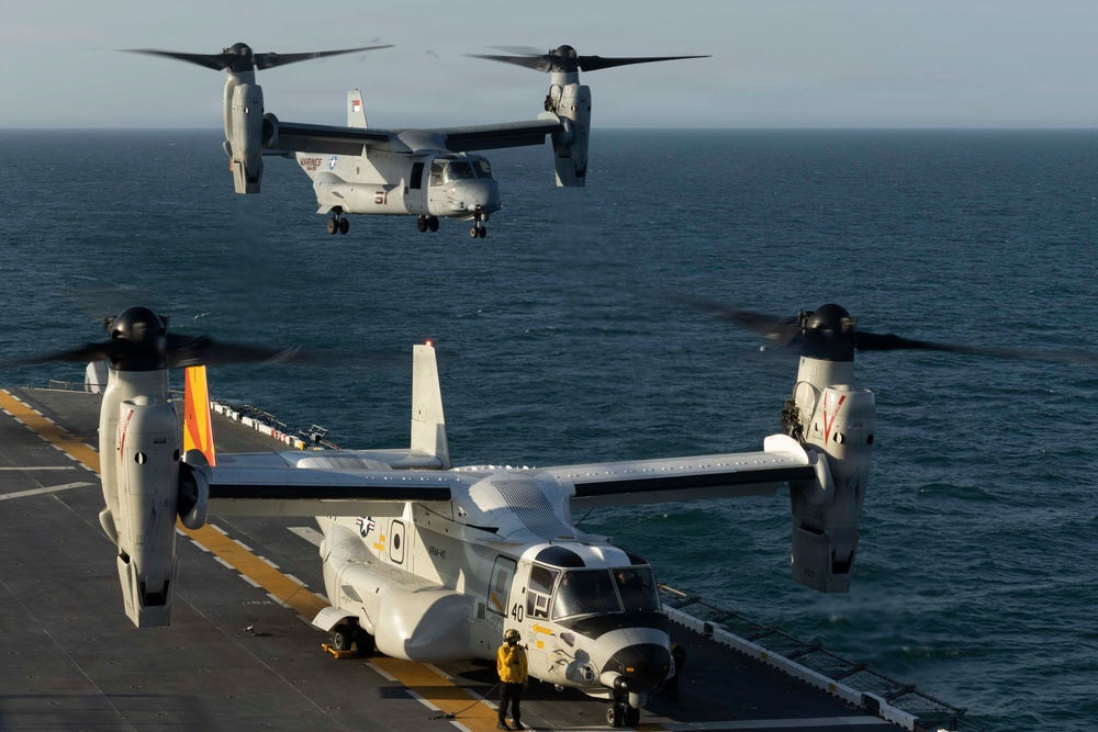 USS Kearsarge Conducts Flight Deck Operations