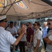 USS Lake Erie hosts a ship tour inviting local communities in Panama