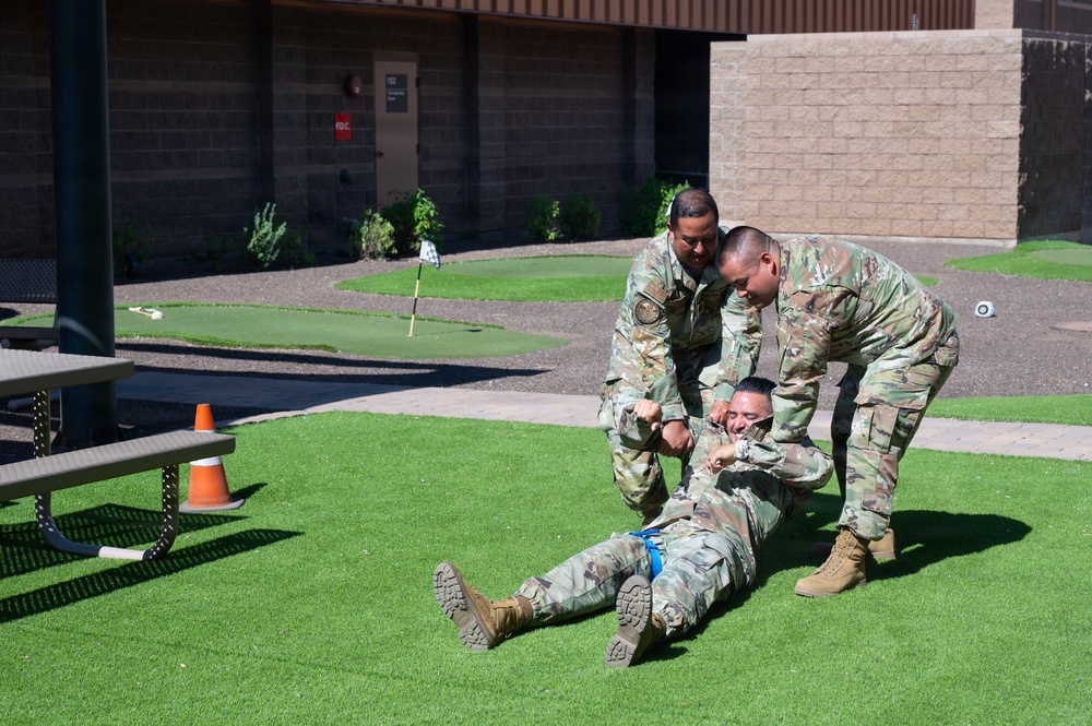 161st Medical Group conducts TCCC Combat Life Save Course