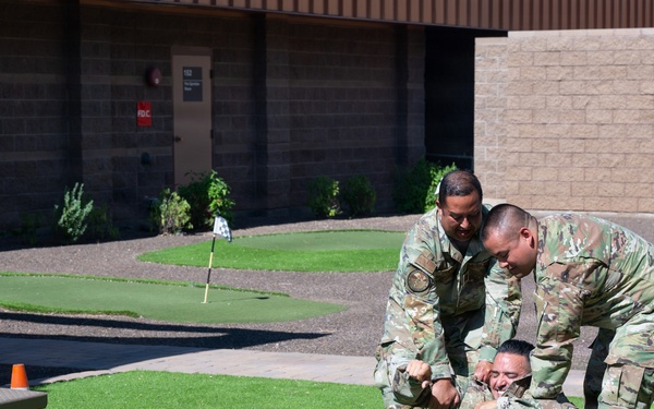 161st Medical Group conducts TCCC Combat Life Save Course