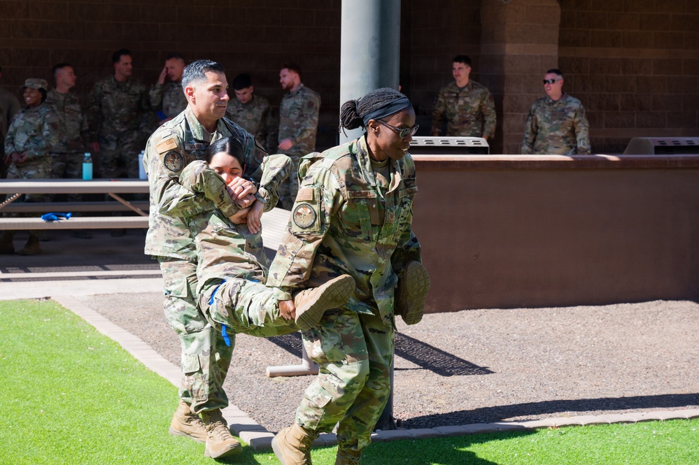 161st Medical Group conducts TCCC Combat Life Save Course