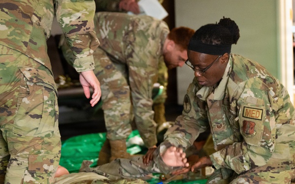 161st Medical Group conducts TCCC Combat Life Save Course