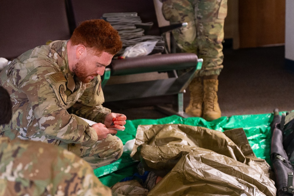 161st Medical Group conducts TCCC Combat Life Save Course